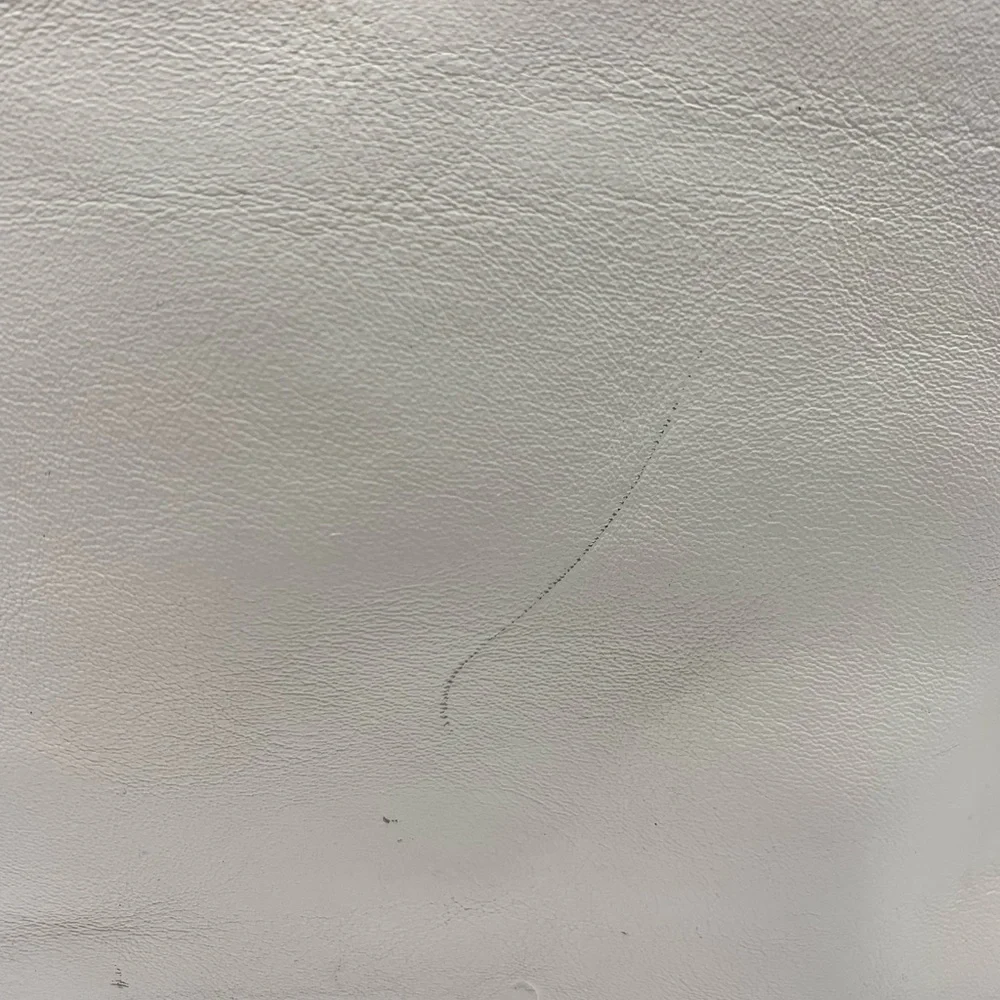 DOONEY And BOURKE genuine florentine vacchetta white leather satchel bag - Picture 4 of 16